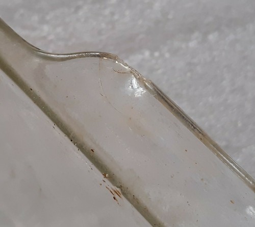 Lot of 2 Vintage Pyrex #232 2 Qt Clear Glass Baking Dish Casserole #214 loaf pan - Picture 6 of 6