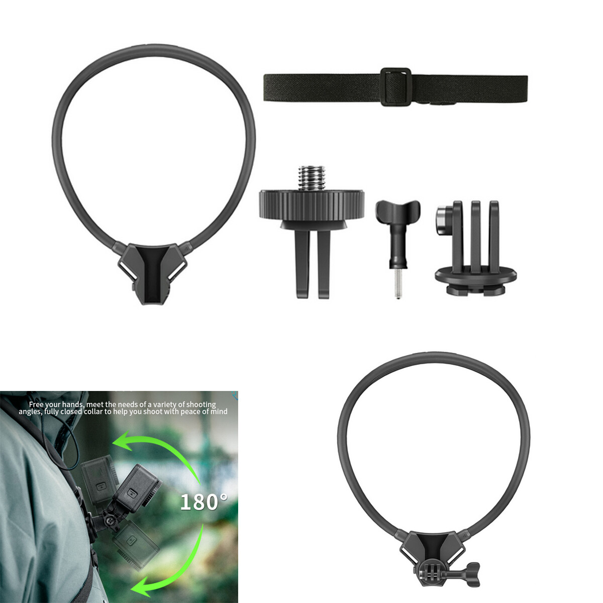Neck Mount Holder First-View Shooting Chest Holder For DJI Osmo