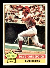 1976 Topps Baseball #48 Dave Concepcion VG/EX