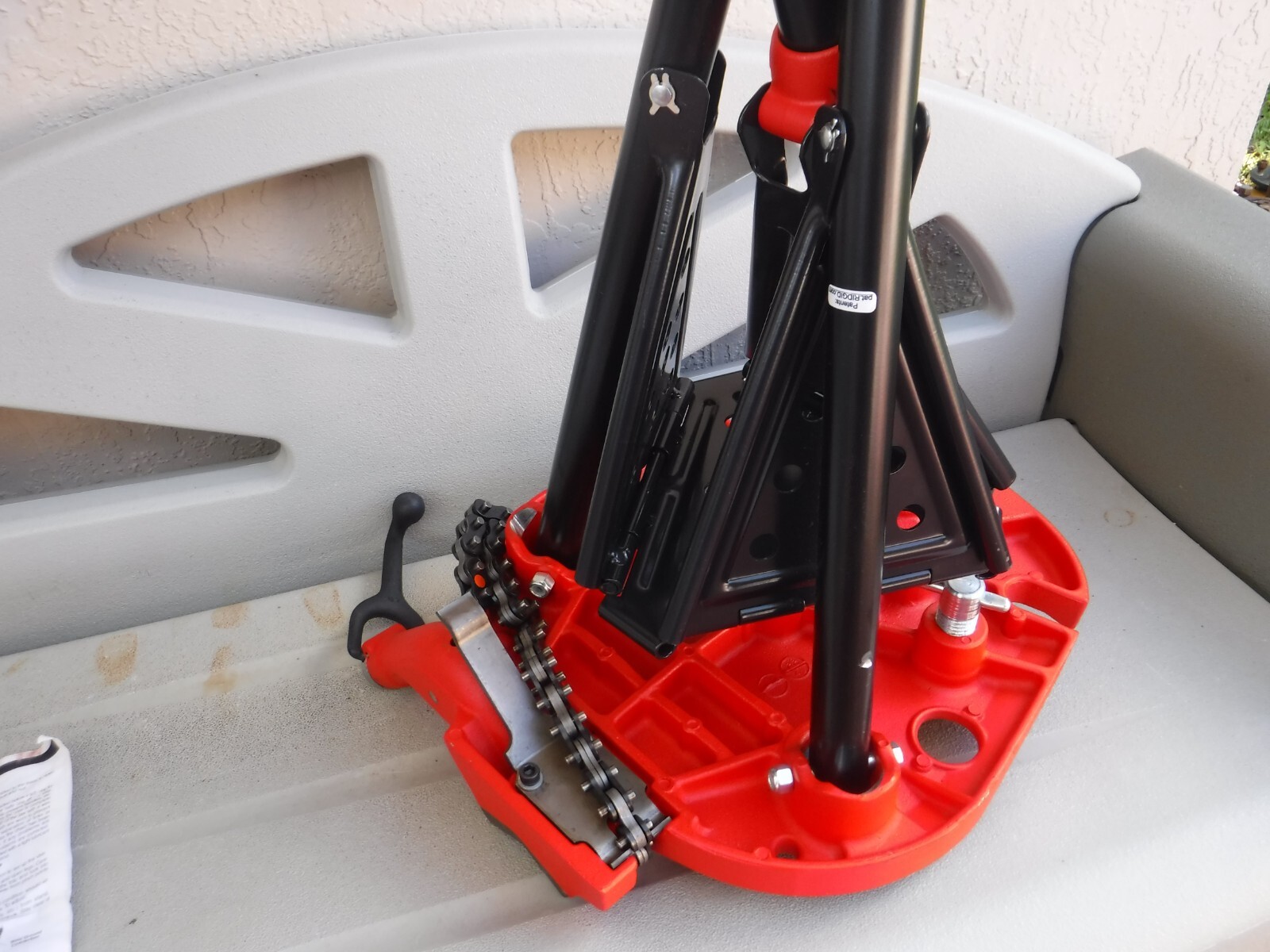 Ridgid 460-6 TRISTAND 6" Capacity Portable Chain Vise 36273 {LOCAL PICKUP ONLY}