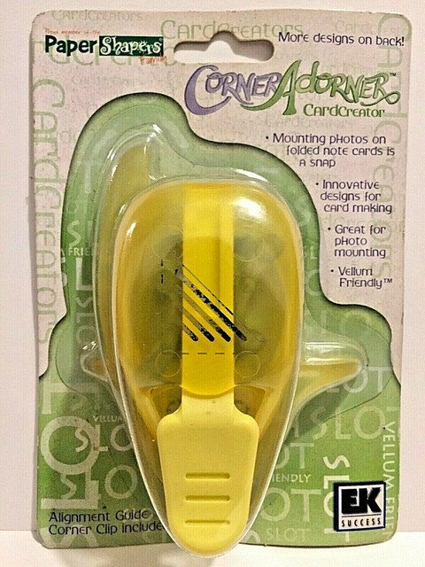 EK Success Corner Adorner “Zig Zag/" Punch PSPCSH06C NEW