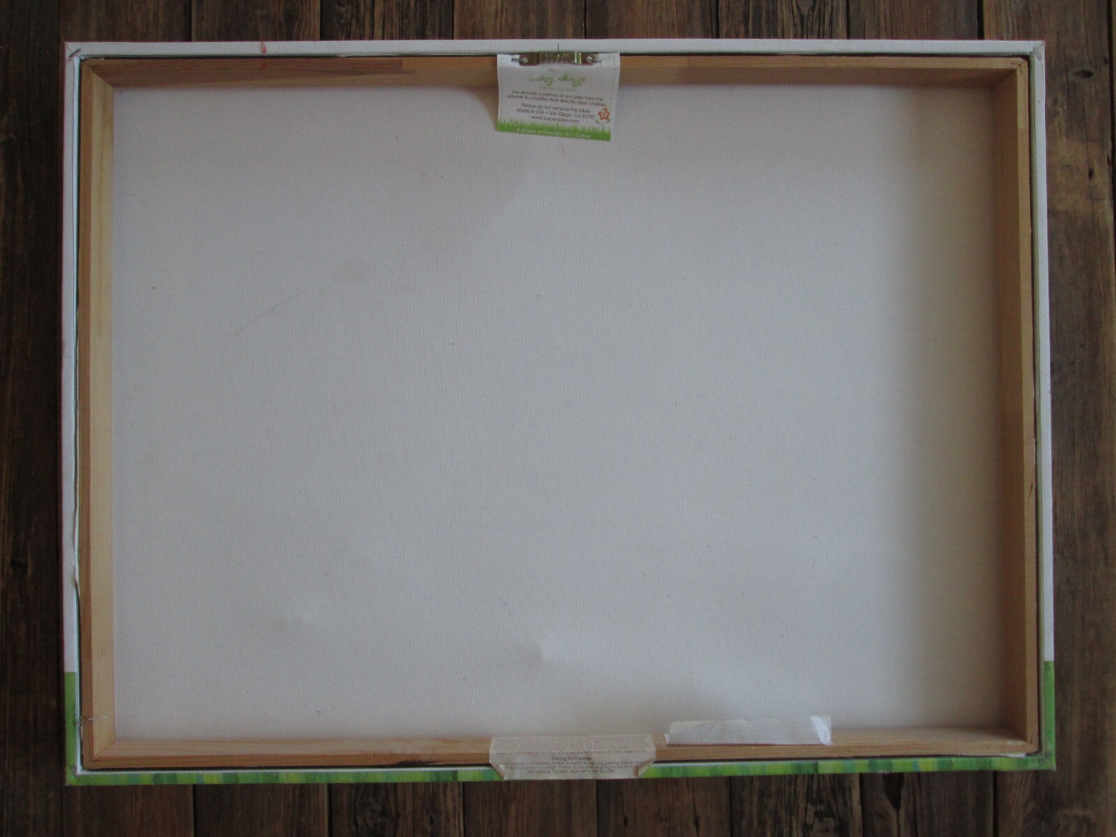 Oopsy daisy Eric Carle's Brown Bear Large Canvas Wall Art 18"x24" Stretched