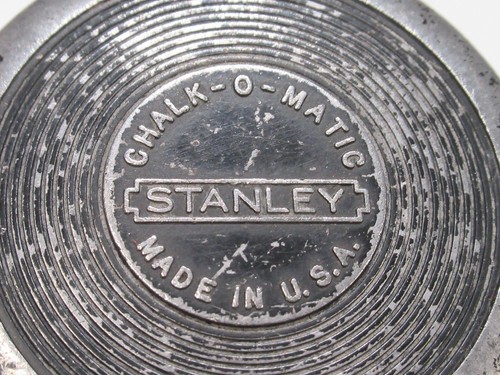 Nice Vintage Stanley Aluminium Cased Chalk-O-Matic Chalk Line Made In USA 47-100 - Picture 5 of 19