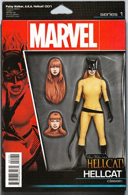 HELLCAT! A.K.A PATSY WALKER #1 (2016) ACTION FIGURE VARIANT ~ UNREAD NM