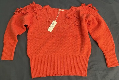 Rebecca Taylor Floral EMB Pro, NWT, Size S. (B45)