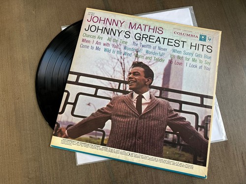Johnny Mathis – Johnny's Greatest Hits Vintage Vinyl LP Record Columbia CS 8634 - Picture 2 of 5