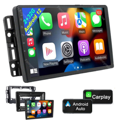 For Chevrolet GMC Buick Chevy Carplay Android 12 Car Radio GPS Navi WIFI Stereo