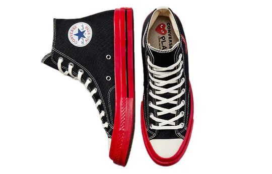 CONVERSE ロッドマン　ジャージ　 X-LARGE ブラック/レッド NEW Converse Comme des Garçons Play x Chuck 70 High 'Black