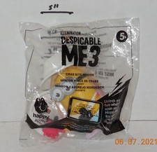 2017 McDonald's Happy Meal Toy Despicable Me 3 5 Crab Bite Minion MIP