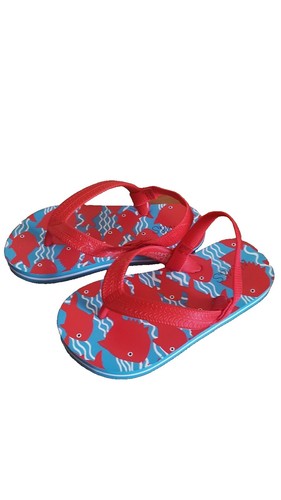650$ ISAIA NAPOLI Casual Flip Flops Shoes Red Leather + Calf  display picture 1