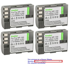 Kastar Replacement Battery for Fujifilm NP-150 BC-150 Fuji FinePix S5 Pro