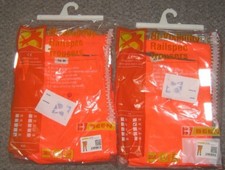 Image of B-Seen Rail Spec Hi Vis Trouser Orange Size 32R/34R /38/ 40R & uk 26R Ladies