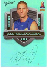 2010 Select AFL Prestige All Australia Team Foil AA19 Matthew Boyd (W. Bulldogs)