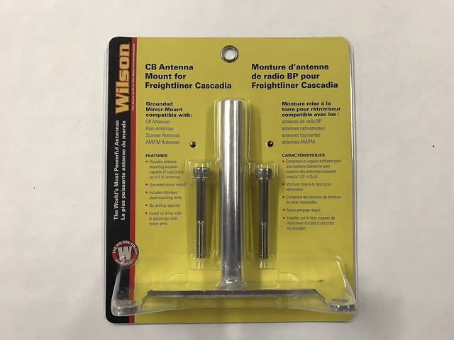 Super Freightliner CASCADIA CB Ham Radio Antenna Mount 40 Inches for sale  online | eBay