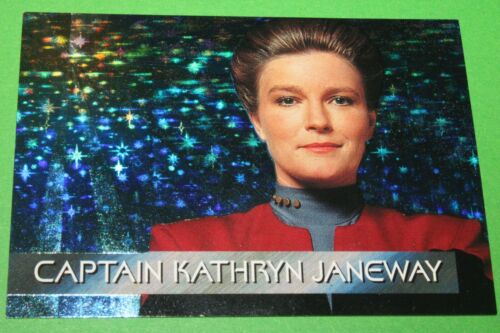 1995 STAR TREK VOYAGER SEASON 1 SERIES 1 SPECTRA FOIL CREW INSERT CARD SET S1-S9 - Picture 2 of 16
