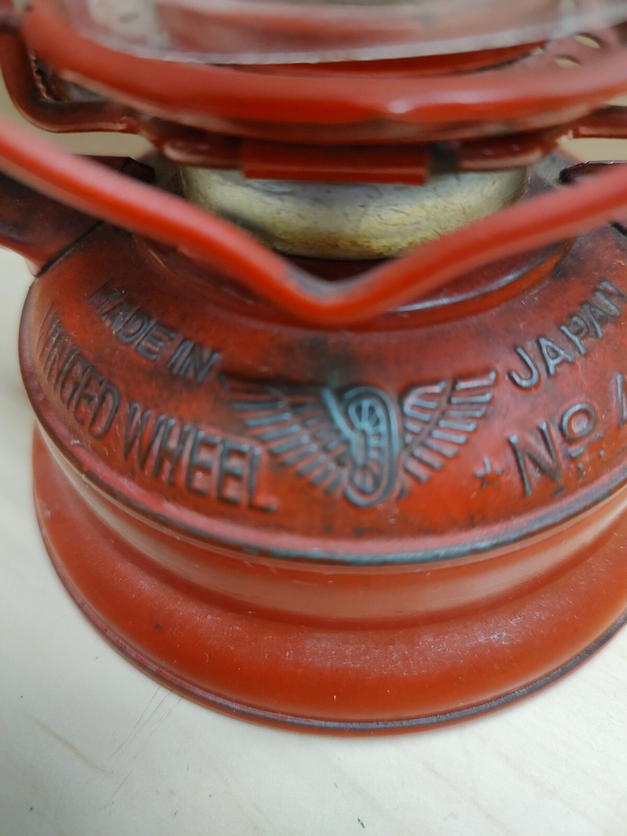 ライト・ランタン WINGED WHEEL NO.1000 Winged Wheel Red Lantern No 350, Small Red Barn Lantern