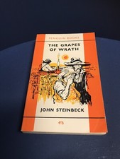 The Grapes of Wrath John Steinbeck 1961 Penguin - Very Good