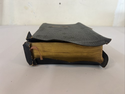 Holy Bible, The Inspirational Bible KJV 1946 Leather Thumb Index John A. Dickson - Picture 2 of 14