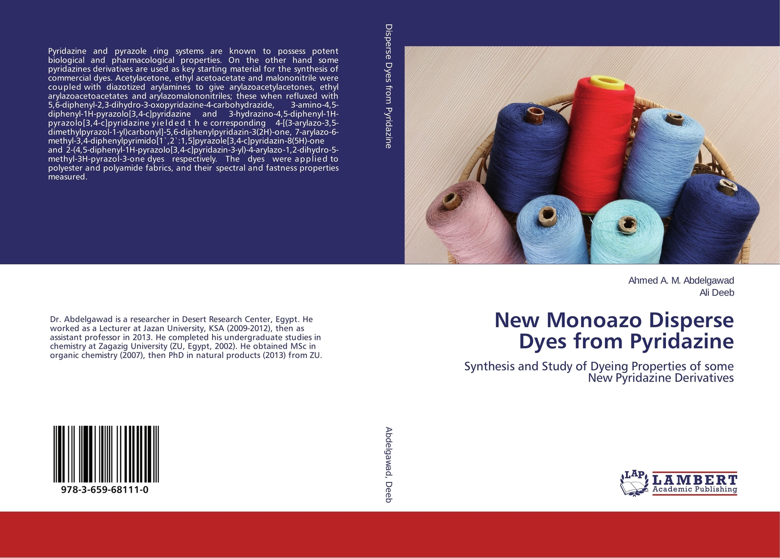 Ahmed A. M. Abdelgawad (u. A.) | Monoazo Disperse Dyes From Pyridazine