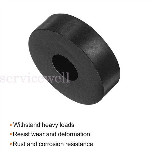 16pcs Flat Neoprene Rubber Washers/Spacers 10mm Thickness - Picture 6 of 11