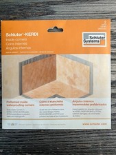Schluter-KERDI Inside Corners - 2 Pack - New in Box