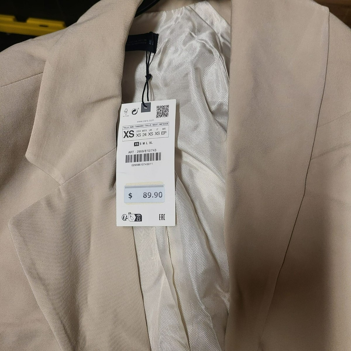 新品未使用品お得です！ZARAスーツ ZARA 青 スーツ サイズ52/42