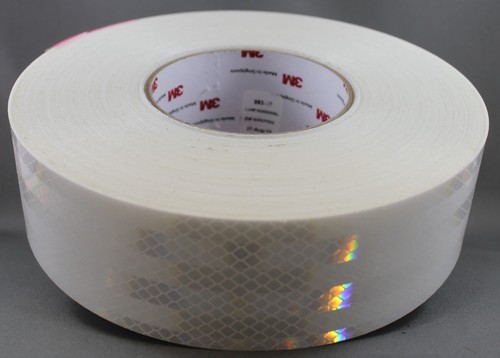 3M White (983-10) DiamondGrade Class 1 Vehicle Reflective Tape 50mmx10m - Picture 2 of 4