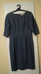 max mara denim dress