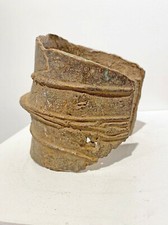 AFRICAN BRACELET/CURRENCY - EKONDA TRIBE BRONZE LEG ARMOUR-2