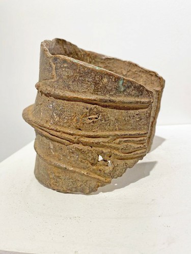 AFRICAN BRACELET/CURRENCY - EKONDA TRIBE BRONZE LEG ARMOUR-2 - 第 1/6 張圖片