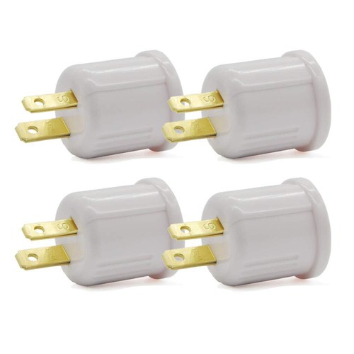 Outlet to Socket Adapter, Plug-in Light Socket, Convert Outlet to Light Bulb ...