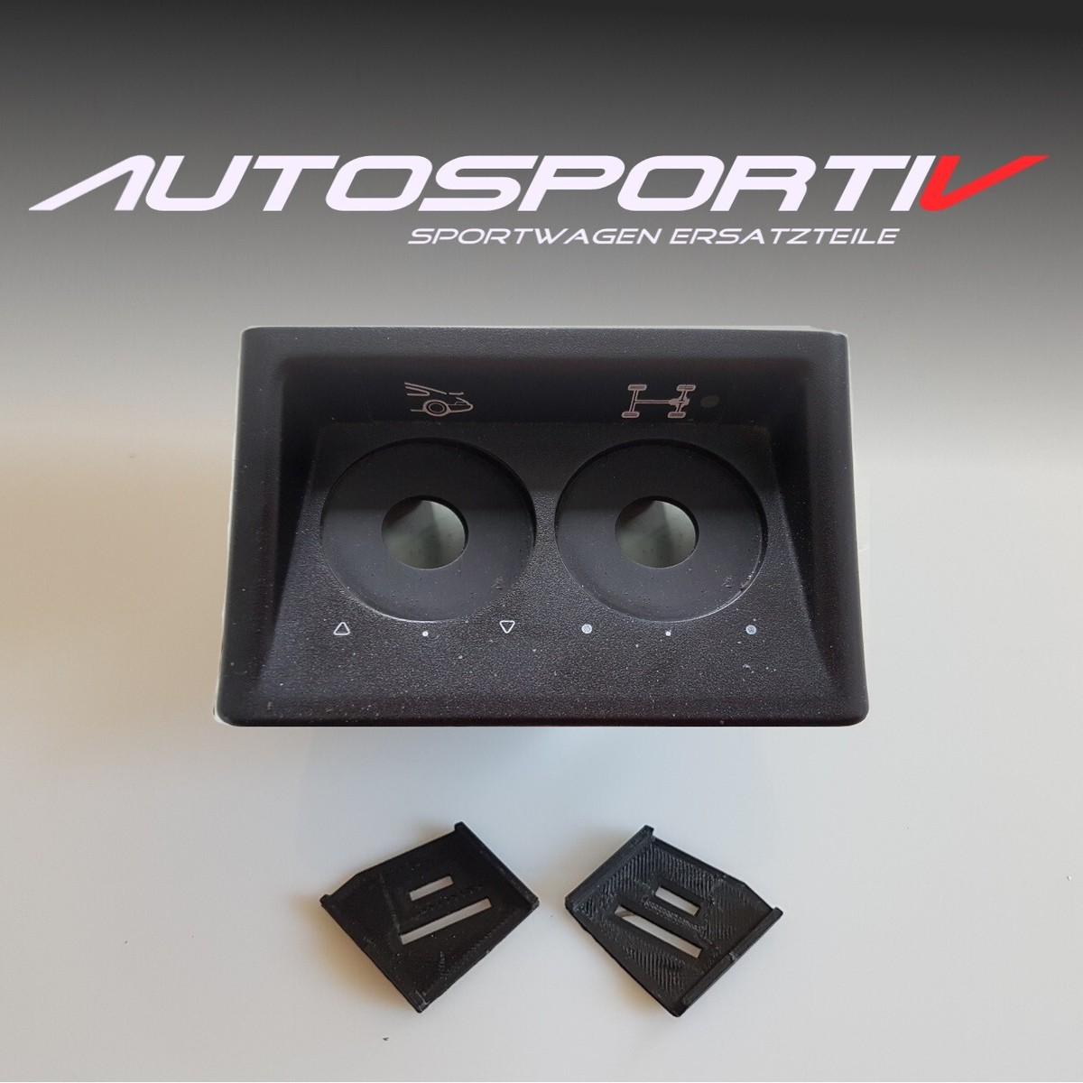 Porsche 964 C4 Schalterblende Mittelkonsole 96455207104 1DB 