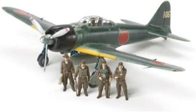 New Tamiya 61108 Mitsubishi A6M3/3a Zero Fighter (ZEKE) 1/48 scale kit Japan