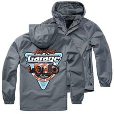 Herren Windbreaker Sommer Herbst Rockn Roll Hot Rod Garage american cars usa