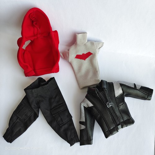 Red Hood Jason Todd 1/12 Conjunto de Ropa Conjunto Modelo Figura Accesorio EN STOCK - Imagen 2 de 10