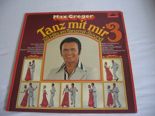 "Max Greger" LP: "Tanz mit mir - 28 Hits" aus Sammlung