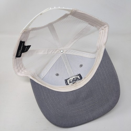 Meridian PAL Snapback Mesh Back Trucker Hat Gray Youth Port Authority - Picture 6 of 9