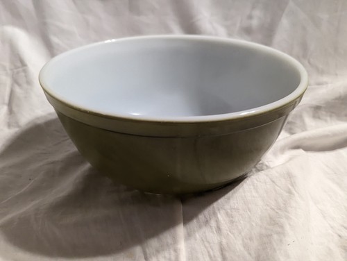 Pyrex Avocado grüne Misch-/Nestschüssel, #403, 2,5 Quart, 8,5" Vintage - GEBRAUCHT - Bild 2 von 11
