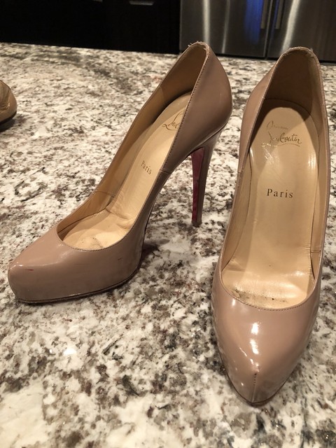 louboutin size 38 in us