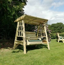 Garden Swing seat Wooden Garden Furniture Swing Wooden Swinging Bench (SW101)