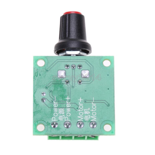 2A Motor Speed Switch Controller PWM 1803BK+self-recovery Fuse DC 1.8V 3V 5V 6V - Picture 3 of 4
