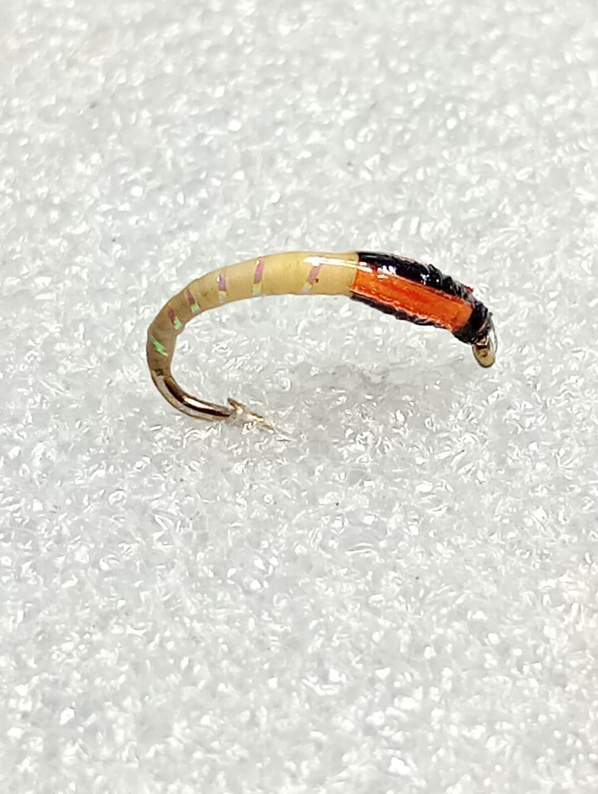 White Buzzer Deadly Indicator Bung Fly Fishing Trout Flies Size 10 eBay