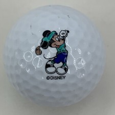 Disney Mickey Mouse Golf Ball Golfer Logo Travel Souvenir Pinnacle