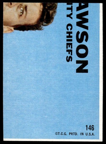 1968 Topps #146 Ode Burrell Houston Oilers - Picture 2 of 2