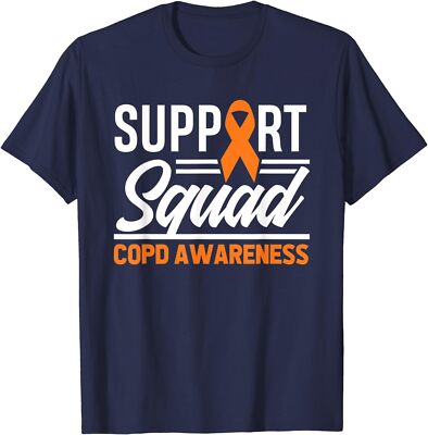 COPD Warrior Support Squad COPD Awareness Unisex T-Shirt