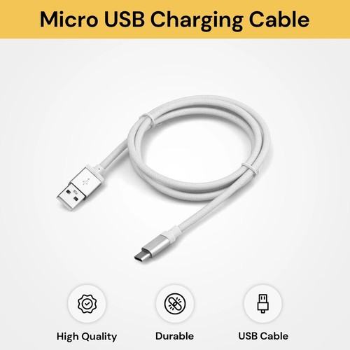 Micro USB Cable 3M 2M Fast Charging Charger Long Cord For Android Samsung Galaxy - Picture 12 of 14