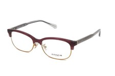 Coach Women's Eyeglasses HC6144-5569 Transparent Mauve Rose Gold 53mm NEW 