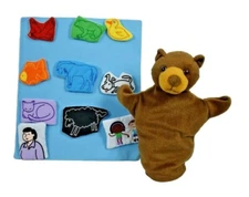 Creative Minds  Puppet and Props Brown Bear, Brown Bear and Bingo was His Name