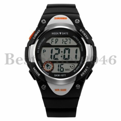 Outdoor Multifunction Waterproof Kids Girls Boys Sports Electronic Watch Watches