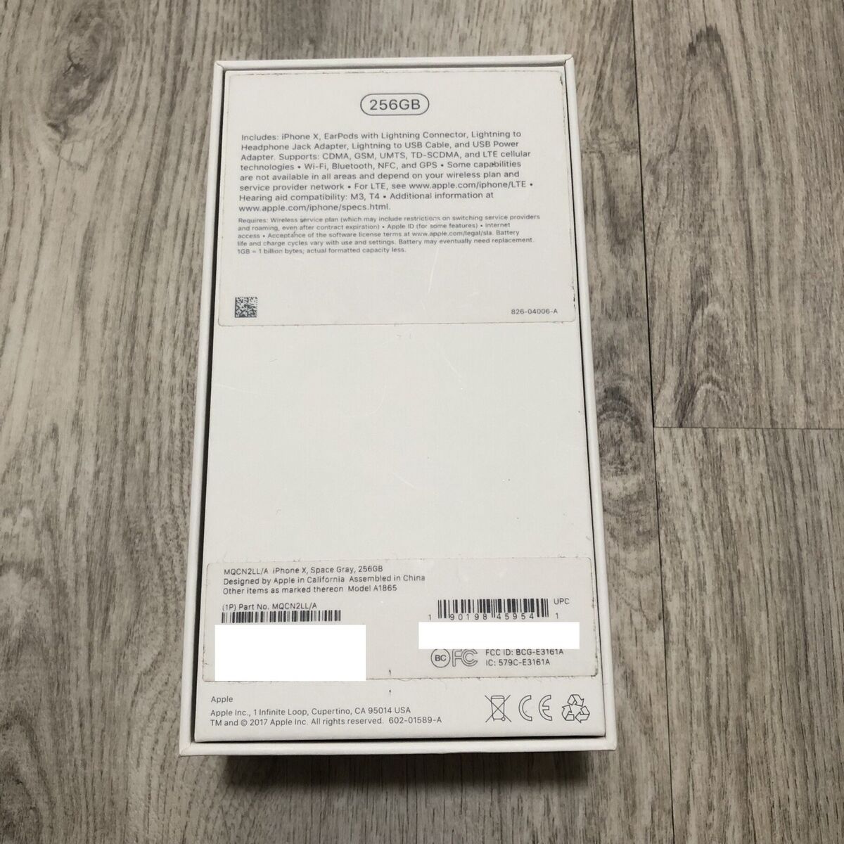 Apple iPhone X 256GB Space Gray Box Only With Paperwork | eBay Apple iPhone X 256GB Space Gray Box Only With Paperwork | eBay